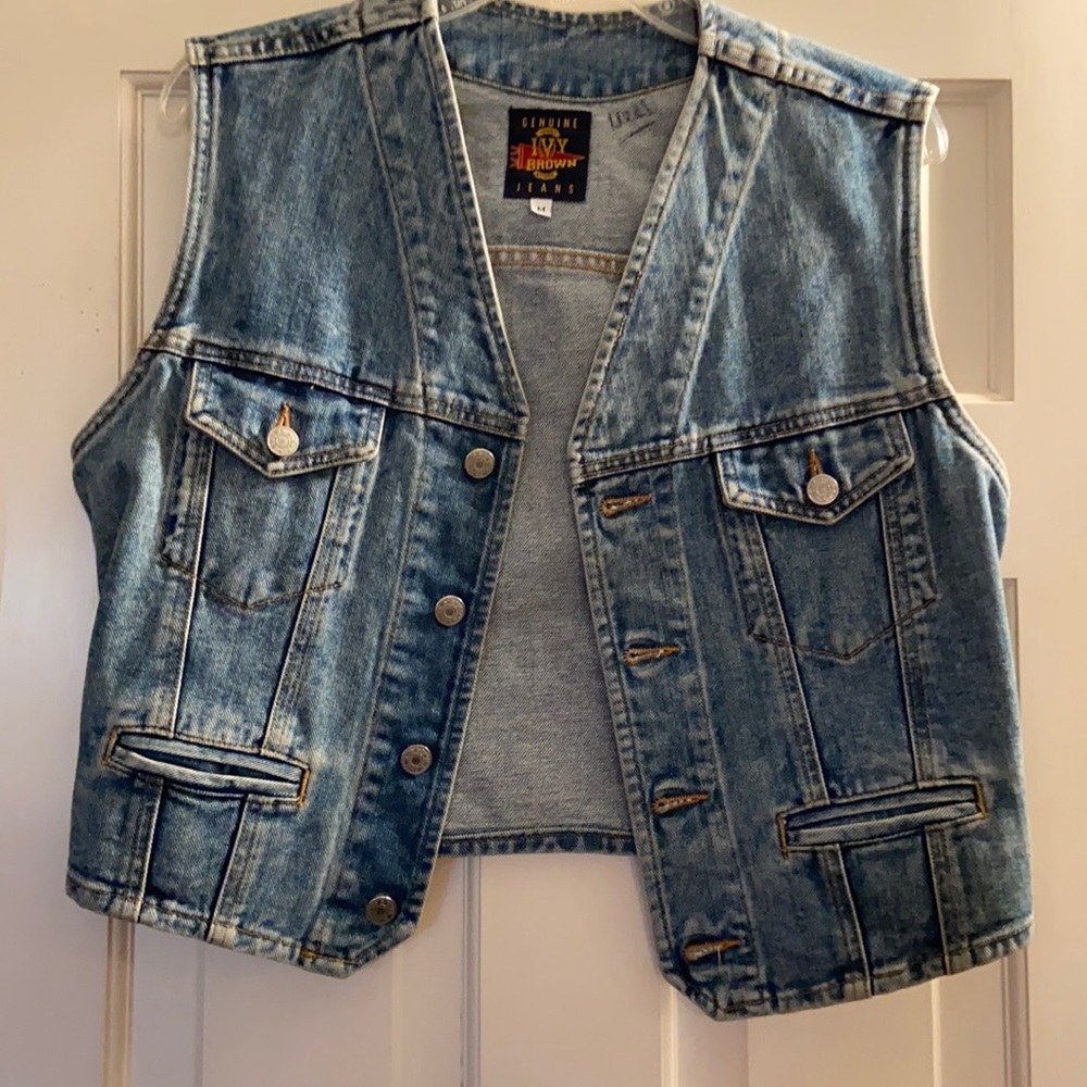 Denim vest